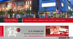 Desktop Screenshot of blechen-carre.de